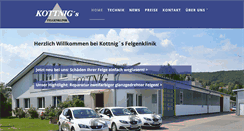 Desktop Screenshot of felgenklinik.com